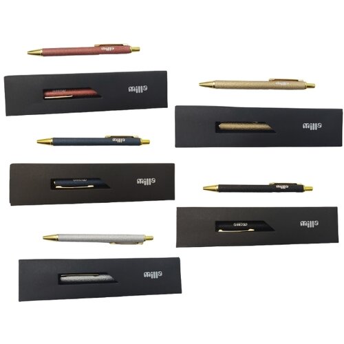  Hemijska olovka alu ball pen 1MM u kutiji mix 5 boja AL-22067 Slike