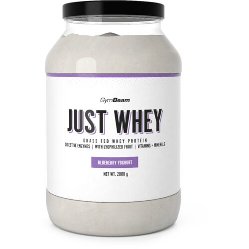 GymBeam just whey 2000 g blueberry yoghurt Slike