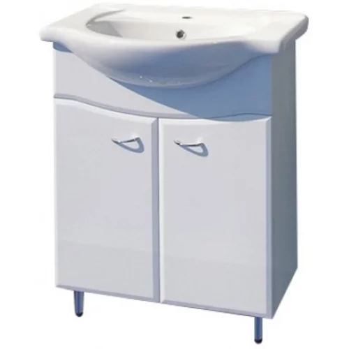 Sanotechnik spodnja kopalniška omarica brez umivalnika Sanremo Lux 65, 446602
