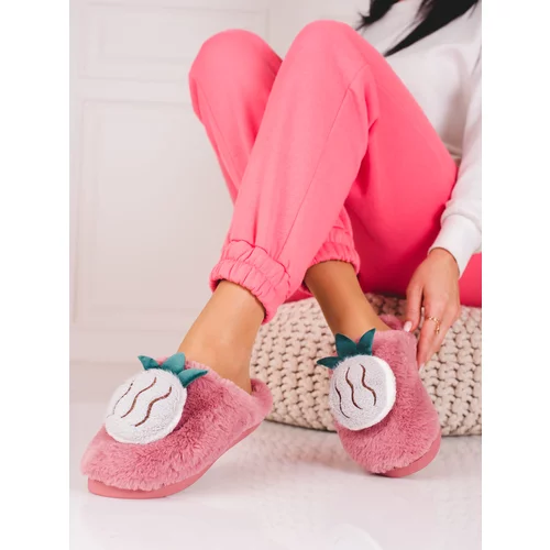 SHELOVET Soft slippers for women pink