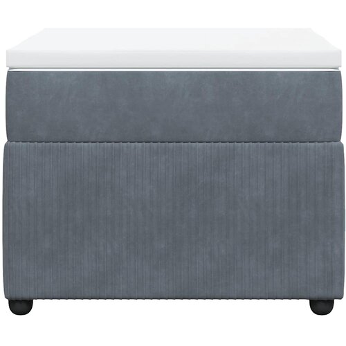 Box spring krevet s madracem tamnosivi 90x200 cm bar&amp;scaron;unasti Slike