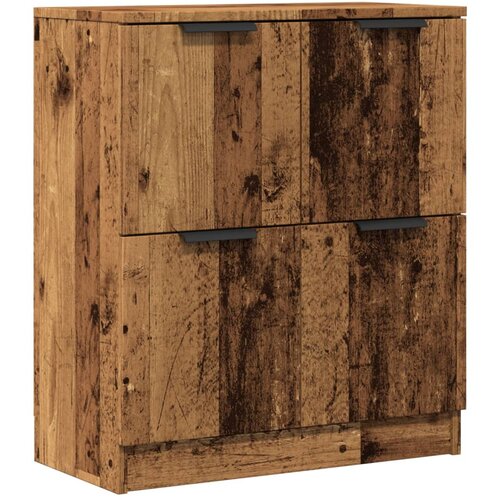  Komoda boja starog drva 60 x 30 x 70 cm od konstruiranog drva Slike