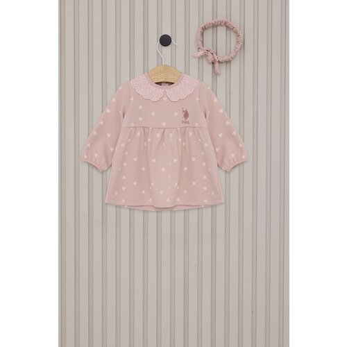 U.S. Polo Assn. haljina za devojčice USB2146, Roze Cene
