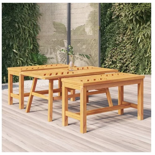  Klubska mizica 100x50x45 cm trakacijev les