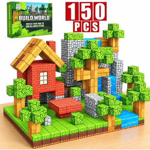  Magnetne kocke za decu &ndash; kreativni set od 150 delova Cene
