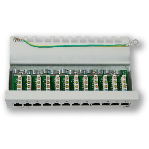 LAN-TEC PP-026 12P / C5E / s - 12 vrat, C5E, zaščiten Cene