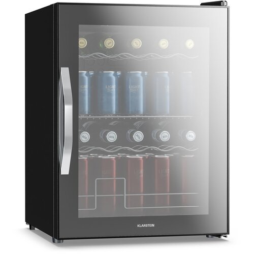 Klarstein Hladnjak za pića Beersafe s vratima od zrcalnog stakla | 64 x 48 cm | Unutarnje LED osvjetljenje Cijene