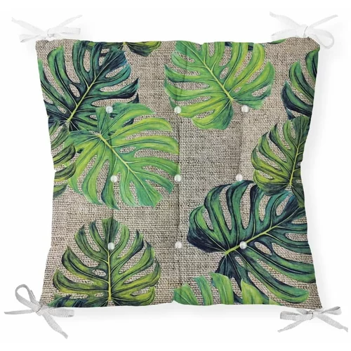 Minimalist Cushion Covers Blazina za stol Green Banana Leaves, 40 x 40 cm