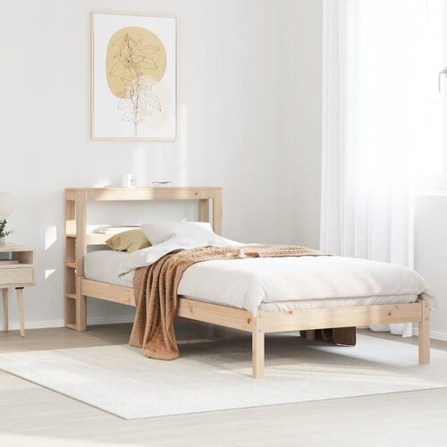 Furnova Posteljni okvir brez vzmetnice 100x200 cm trdna borovina, (21935748) Slike