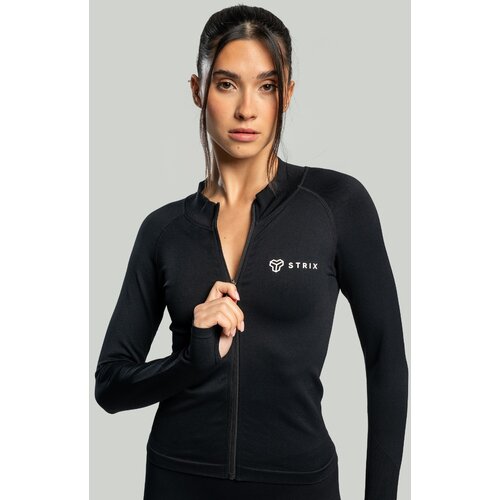 STRIX ženski sportski top seamless black Slike
