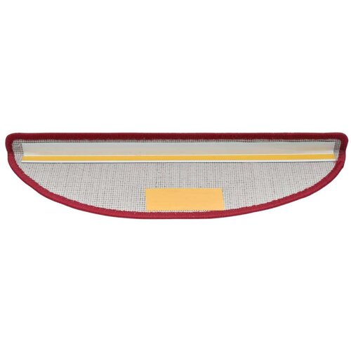  Otirači za stepenice 10 kom 65x24x4 cm bordo Slike