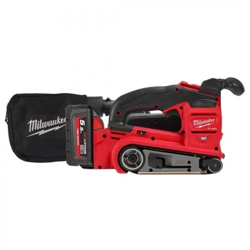 Milwaukee 75 mm akumulatorski tračni brusilnik M18 FBTS75-552X