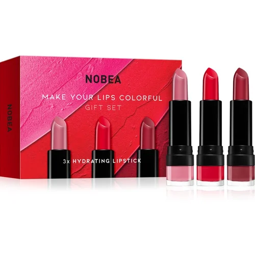 NOBEA Beauty Pleasure Make Your Lips Colorful Gift Set make-up set (za žene)