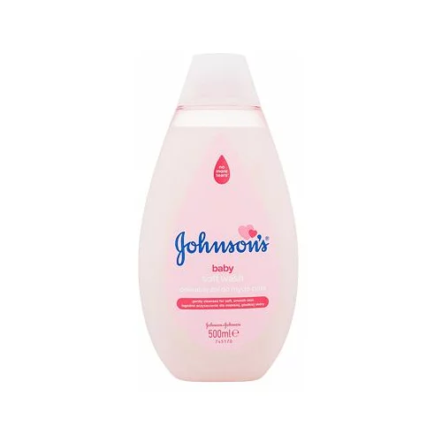 Johnsons Baby Soft Wash gel za prhanje 500 ml za otroke