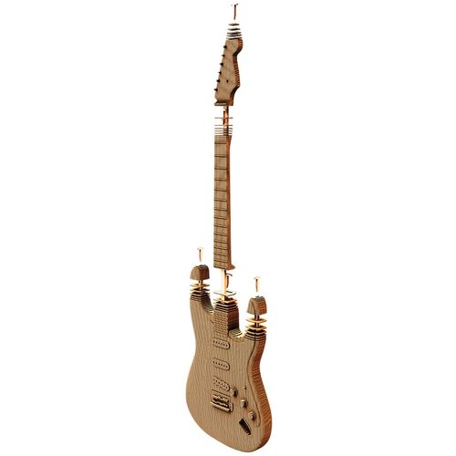 Cartonic 3D puzzle Gitara Slike