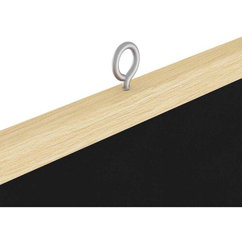  Bilten ploča Crna 80 x 80 x 1.4 cm Masivna borovina Slike