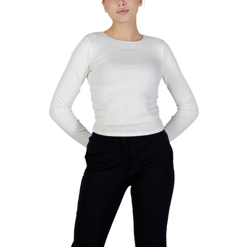 Guess Majice z dolgimi rokavi NAT RIB LS TOP V6RP08 KD932 Bela Cene