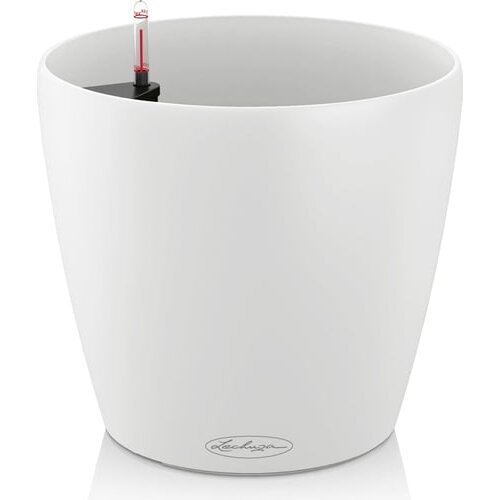 LECHUZA Okrasni lonec Classico Color 35 - Bela Slike
