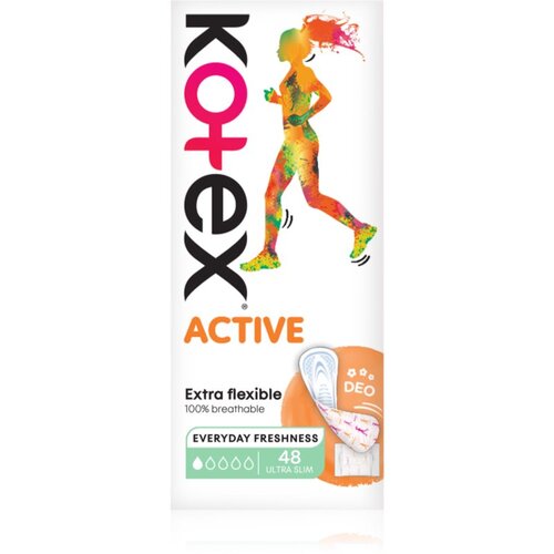 Kotex Active Deo dnevni vložki 48 kos Cene