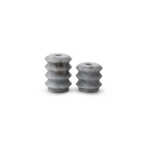 Aberto Design set svećnjaka MAR08990206D, 2 komada, Sivi Cene