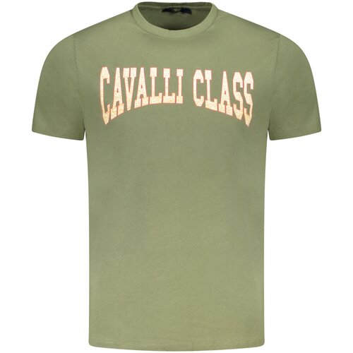 Cavalli Class SHORT SLEEVE T-SHIRT MEN GREEN Slike
