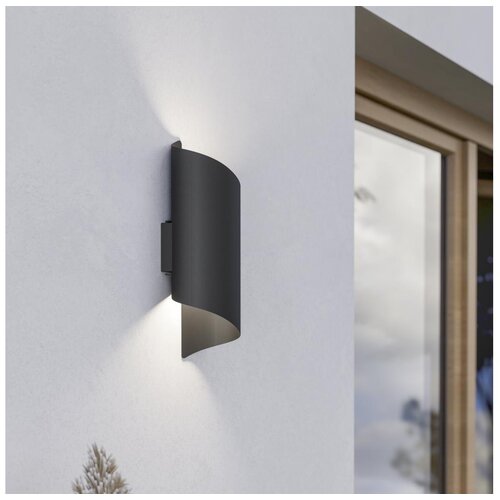 Eglo 902023 - LED spolja&scaron;nje zidno svetlo MONTARELLO 2xLED/4W/230V IP44 crno Cene