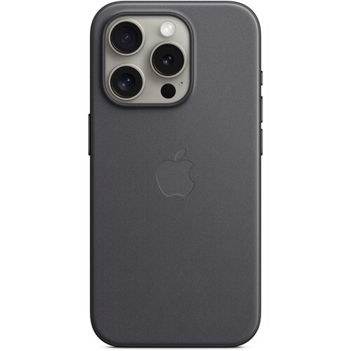 Apple IPHONE 15 PRO FINEWOVEN CASE MAGSAFE - BLACK Slike