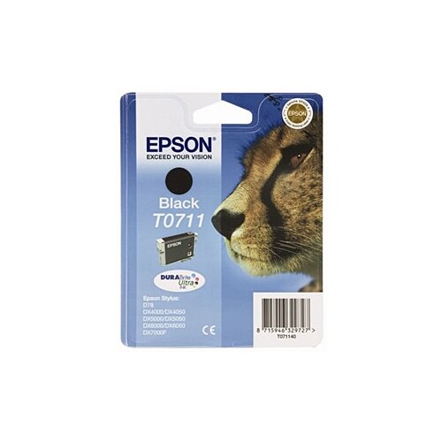  Kartuša Epson T0711 črna/black - original Cene