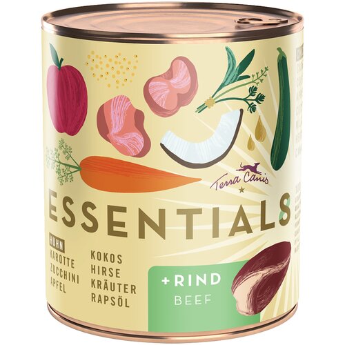 Terra Canis Varčno pakiranje Essential 8+, 12 x 780 g - piščanec in govedina Cene