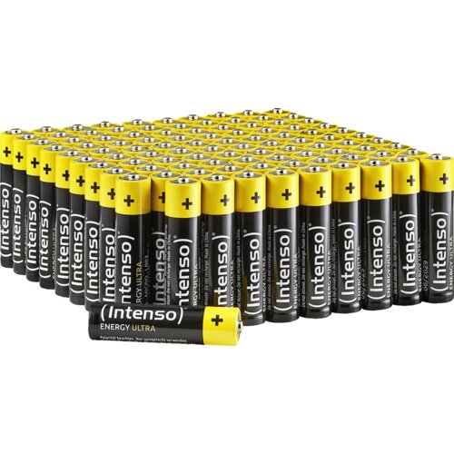 Intenso Alkalna baterija, AAA LR03/100, 1,5 V, pak. 100 kos - AAA LR03 100pcs Slike