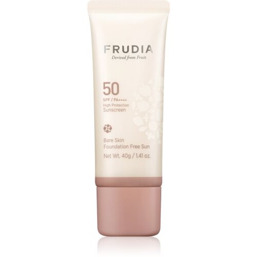 Frudia Sun Bare Skin Foundation mineralni zaščitni fluid za obraz za poenotenje tona kože SPF 50 40 g Cene