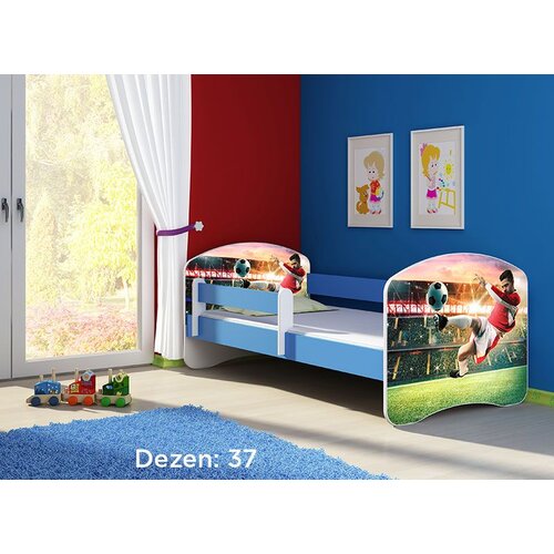 ACMA dečiji krevet II 140x70 + dušek 6 cm BLUE37 Cene