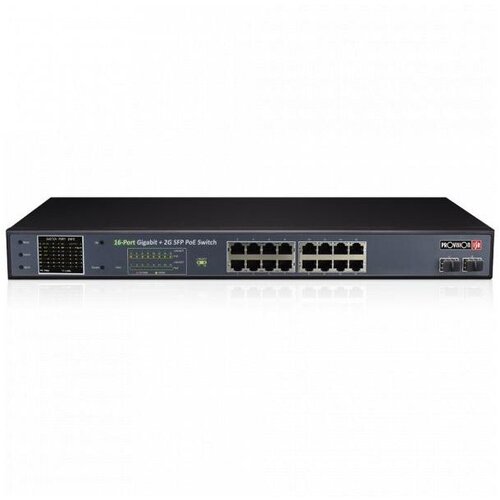PROVISION POES-16250GCL+2SFP 16-portni Gigabit PoE switch 370W Cene