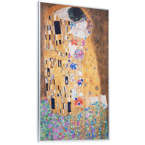Klarstein Wonderwall Air Art Kuss, infracrveni grijač, 101 x 60 cm, 600W, zidna instalacija, daljinski upravljač Cijene
