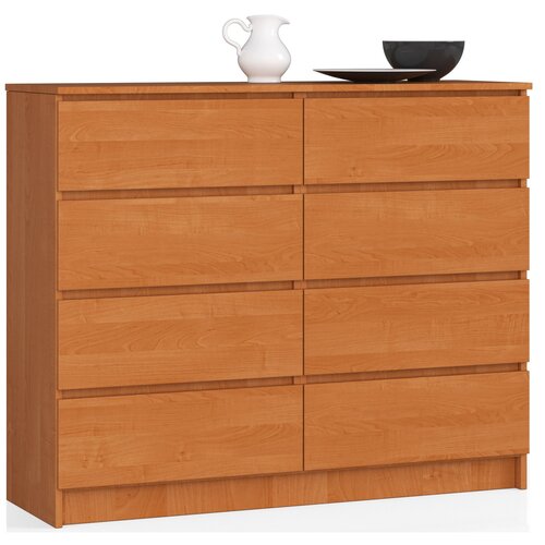 AKORD KOMODA K 120 cm 8 PREDALNIKOV JASEN, (21702895) Cene