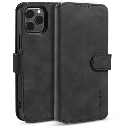 INF Flip Folio Case z držalom za kartico Kickstand Zaščitna torbica za iPhone Black iPhone 14 Max, (21521990)