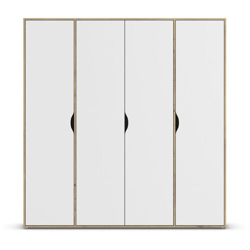Boxxx OMARA S KLASIČNIMI VRATI, bela, hrast artisan Slike
