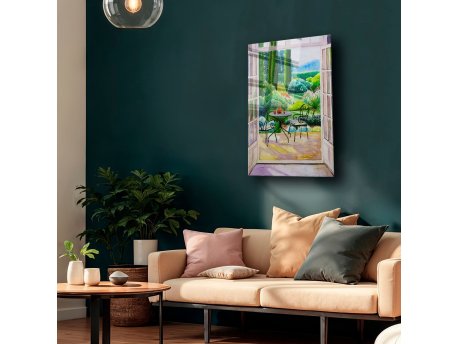 Wallxpert Dekorativno farbanje kaljenog stakla Camtbl 031 70 x 100 Slike