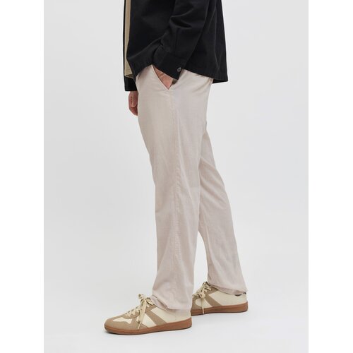 JJ Rebel Mu&amp;scaron;ke pantalone JREBOLIVER SUNNY CHINO, Smeđa boja Slike