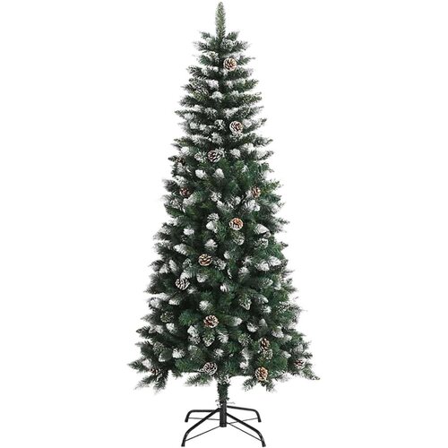 VidaXL Umjetno božićno drvce s stalakom Zelena 66 x 66 x 150 cm Slike