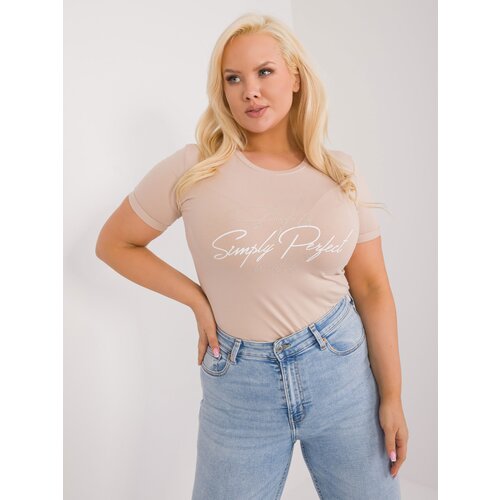 RELEVANCE T-shirt-RV-TS-9481.60-beige Slike