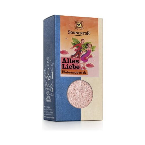 Sonnentor Čarobna sol s cvetovi Alles Liebe - Embalaža, 120 g Cene