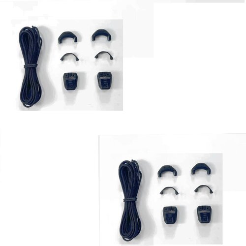 INF vezalke za čevlje salomon quicklace black s, (21297481) Cene