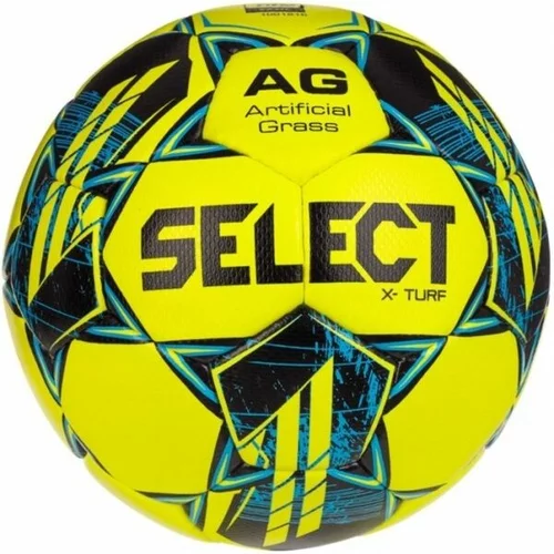 Select X-TURF Nogometna lopta, žuta, veličina
