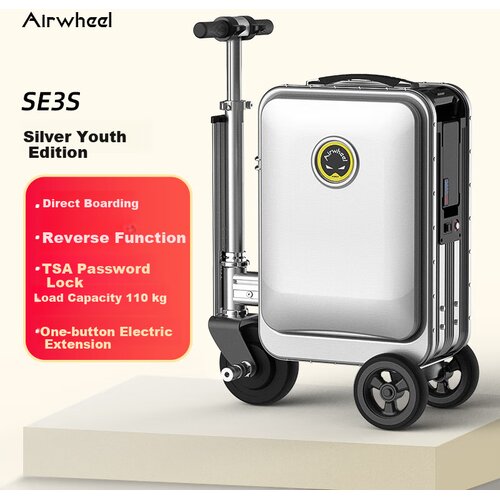  Airwheel Kofer, 50.8cm, Srebrne boje Cene