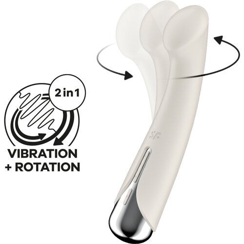Satisfyer Spinning G-Spot 1 Beige Slike
