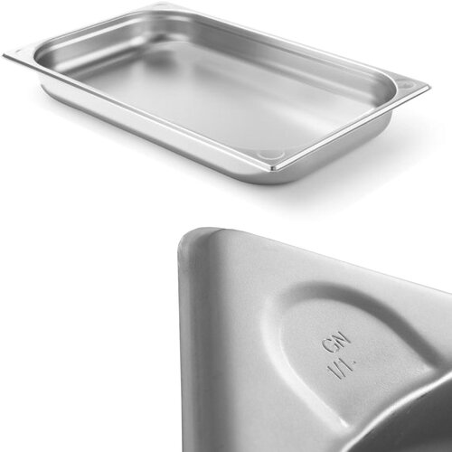 Hendi kitchen line gn 1/1 jeklena posoda, višina 40 mm - 806111, (21384271) Cene
