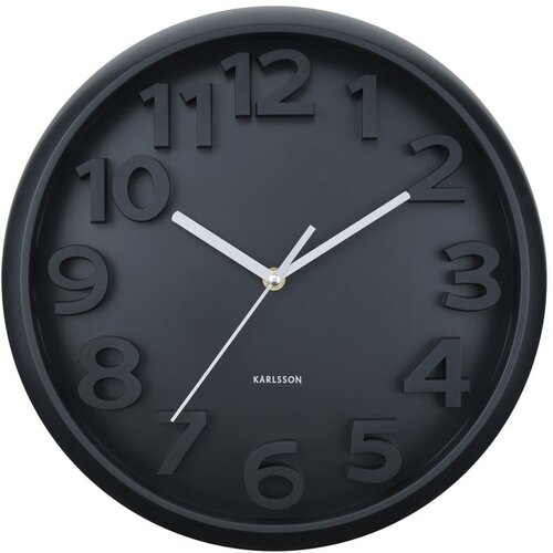 Karlsson Zidni sat ø 33,5 cm Elevated Classic Numbers – Cijene