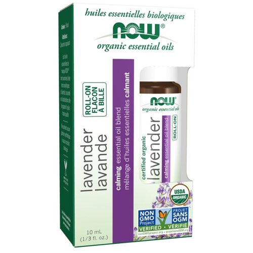 Now Foods Roll-on s uljem lavande NOW (10 ml) Cene