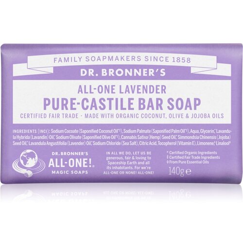 DR. BRONNER'S Lavender trdo milo 140 g Cene